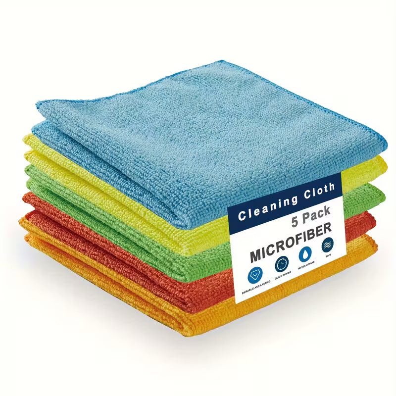 Ultra-Absorbent Microfiber Cleaning Cloths