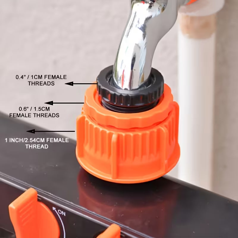 4-Way Garden Hose Splitter