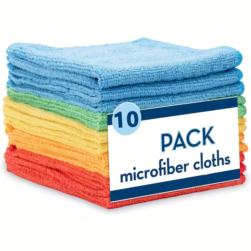 Ultra-Absorbent Microfiber Cleaning Cloths