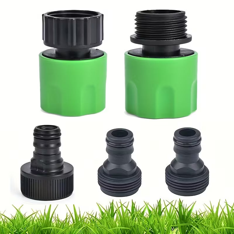 2-Piece Garden Hose Quick-Connect Set